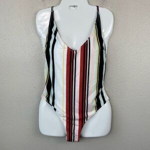 NWT Volcom One Piece Swim Suit Size M